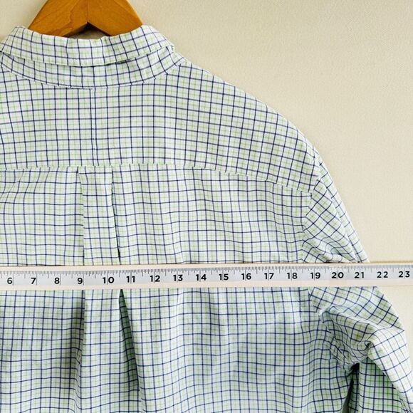 Ralph Lauren Mens Plaid Button Down Shirt White Size XL Summer Casual Office - Picture 5 of 9